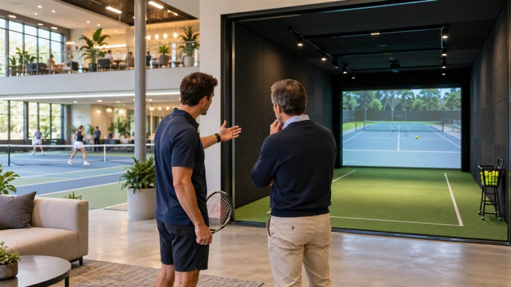 Adding RAXION to a tennis club or academy